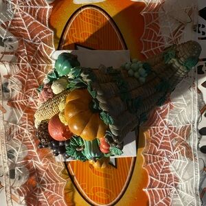 Colorful Cornucopia Wall Decor